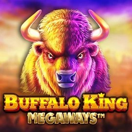 Buffalo King Megaways logo by Pragmatic Play at Bigwin Casino